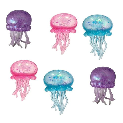 Jellyfish Cube Squeeze Toy