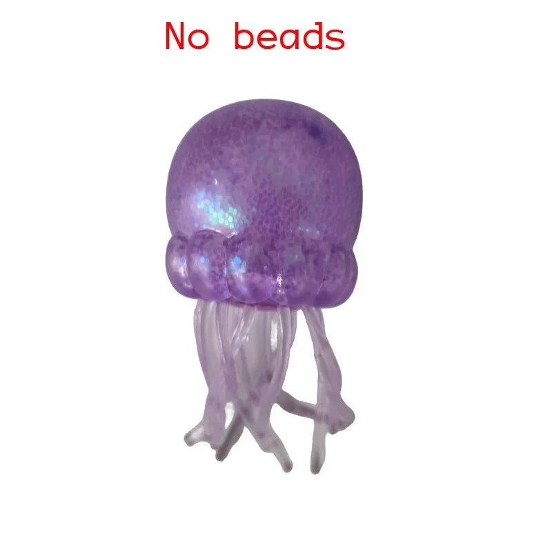 Jellyfish Cube Squeeze Toy