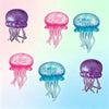 Jellyfish Cube Squeeze Toy