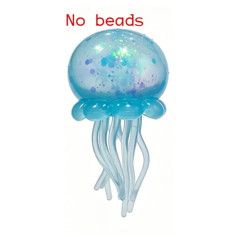 Jellyfish Cube Squeeze Toy