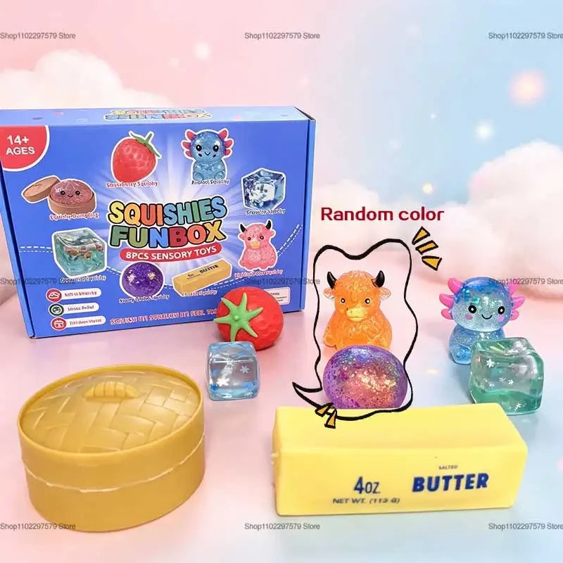 Blind Box Squishy Toy Set