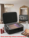 Travel Makeup Bag with LED Mirror