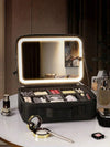 Travel Makeup Bag with LED Mirror